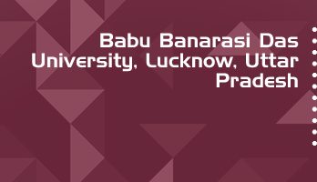 Babu Banarasi Das University LLB LLM Syllabus Revision Notes Study Material Guide Question Papers 1