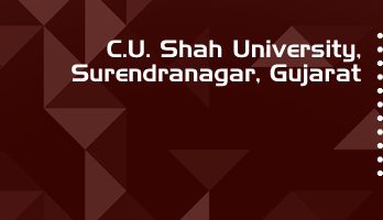 C U Shah University LLB LLM Syllabus Revision Notes Study Material Guide Question Papers 1