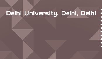 Delhi University LLB LLM Syllabus Revision Notes Study Material Guide Question Papers 1