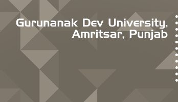 Gurunanak Dev University LLB LLM Syllabus Revision Notes Study Material Guide Question Papers 1