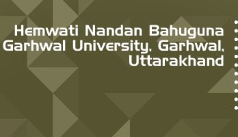Hemwati Nandan Bahuguna Garhwal University LLB LLM Syllabus Revision Notes Study Material Guide Question Papers 1