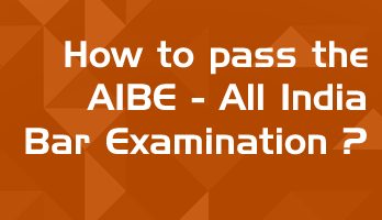 How to pass the aibe all India bar exam lawmint online mock test series