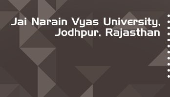 Jai Narain Vyas University LLB LLM Syllabus Revision Notes Study Material Guide Question Papers 1