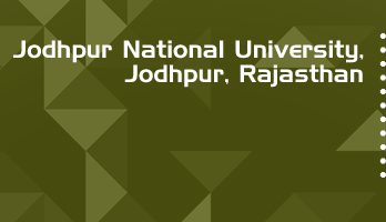 Jodhpur National University LLB LLM Syllabus Revision Notes Study Material Guide Question Papers 1