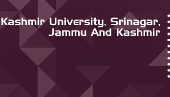 Kashmir University LLB LLM Syllabus Revision Notes Study Material Guide Question Papers 1