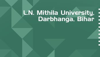 L N Mithila University LLB LLM Syllabus Revision Notes Study Material Guide Question Papers 1