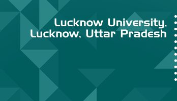 Lucknow University LLB LLM Syllabus Revision Notes Study Material Guide Question Papers 1