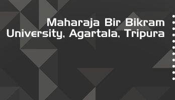 Maharaja Bir Bikram University LLB LLM Syllabus Revision Notes Study Material Guide Question Papers 1