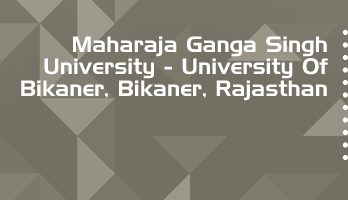 Maharaja Ganga Singh University Bikaner LLB LLM Syllabus Revision Notes Study Material Guide Question Papers 1