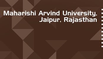 Maharishi Arvind University LLB LLM Syllabus Revision Notes Study Material Guide Question Papers 1