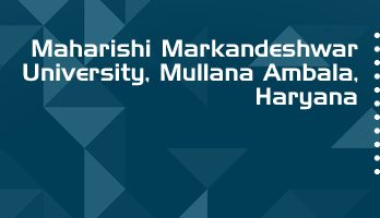 Maharishi Markandeshwar University LLB LLM Syllabus Revision Notes Study Material Guide Question Papers 1