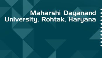 Maharshi Dayanand University LLB LLM Syllabus Revision Notes Study Material Guide Question Papers 1