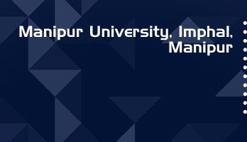 Manipur University LLB LLM Syllabus Revision Notes Study Material Guide Question Papers 1