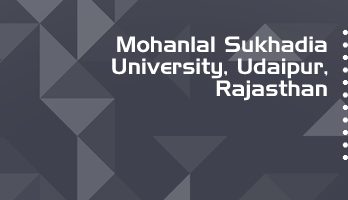 Mohanlal Sukhadia University LLB LLM Syllabus Revision Notes Study Material Guide Question Papers 1