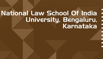 National Law School India University LLB LLM Syllabus Revision Notes Study Material Guide Question Papers 1