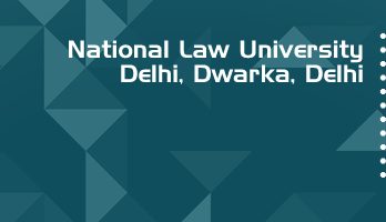 National Law University Delhi LLB LLM Syllabus Revision Notes Study Material Guide Question Papers 1