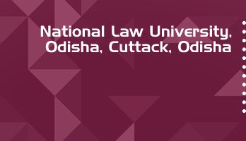 National Law University Odisha LLB LLM Syllabus Revision Notes Study Material Guide Question Papers 1