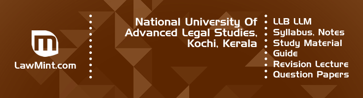 National University Advanced Legal Studies LLB LLM Syllabus Revision Notes Study Material Guide Question Papers 1