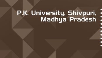 P K University LLB LLM Syllabus Revision Notes Study Material Guide Question Papers 1