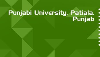 Punjabi University LLB LLM Syllabus Revision Notes Study Material Guide Question Papers 1