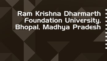 Ram Krishna Dharmarth Foundation University LLB LLM Syllabus Revision Notes Study Material Guide Question Papers 1