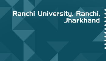 Ranchi University LLB LLM Syllabus Revision Notes Study Material Guide Question Papers 1