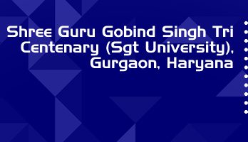 Shree Guru Gobind Singh Tri Centenary SGT University LLB LLM Syllabus Revision Notes Study Material Guide Question Papers 1