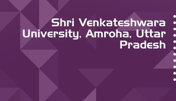 Shri Venkateshwara University LLB LLM Syllabus Revision Notes Study Material Guide Question Papers 1