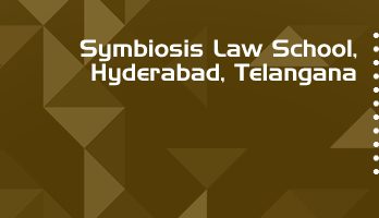 Symbiosis Law School LLB LLM Syllabus Revision Notes Study Material Guide Question Papers 1