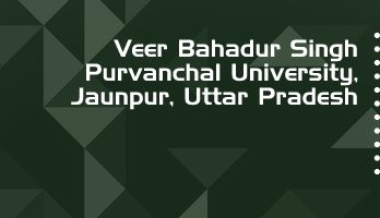 Veer Bahadur Singh Purvanchal University LLB LLM Syllabus Revision Notes Study Material Guide Question Papers 1