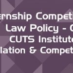 Internship Competition Law Policy CIRC CUTS Institute for Regulation Competition