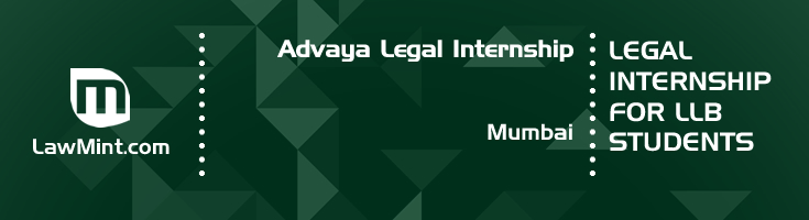 advaya legal internship application eligibility experience mumbai