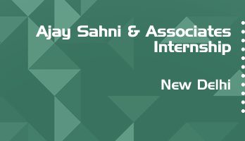 ajay sahni and associates internship application eligibility experience new delhi