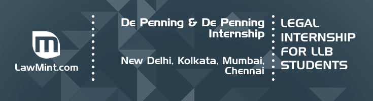 de penning and de penning internship application eligibility experience new delhi kolkata mumbai chennai