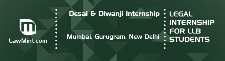 desai and diwanji internship application eligibility experience mumbai gurugram new delhi