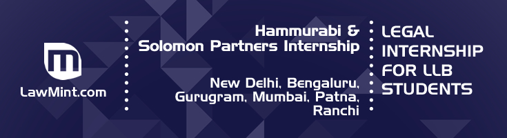 hammurabi and solomon partners internship application eligibility experience new delhi bengaluru gurugram mumbai patna ranchi