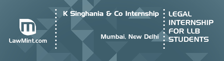 k singhania and co internship application eligibility experience mumbai new delhi