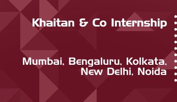 khaitan and co internship application eligibility experience mumbai bengaluru kolkata new delhi noida