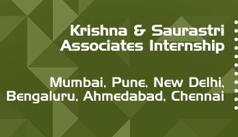 krishna and saurastri associates internship application eligibility experience mumbai pune new delhi bengaluru ahmedabad chennai