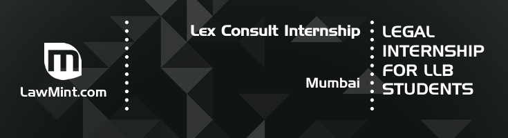 lex consult internship application eligibility experience mumbai