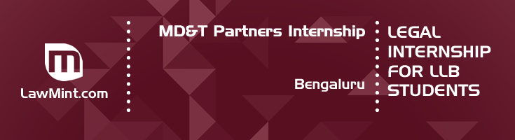 md and t partners internship application eligibility experience bengaluru