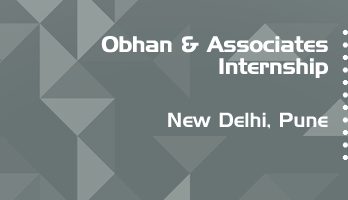 obhan and associates internship application eligibility experience new delhi pune