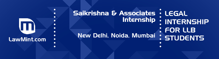 saikrishna and associates internship application eligibility experience new delhi noida mumbai