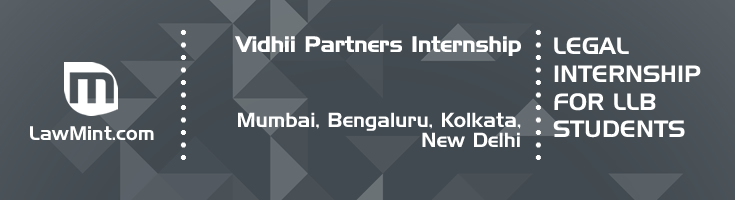 vidhii partners internship application eligibility experience mumbai bengaluru kolkata new delhi