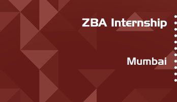 zba internship application eligibility experience mumbai