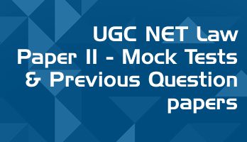 UGC NET Law Mock Tests Previous Question papers LawMint