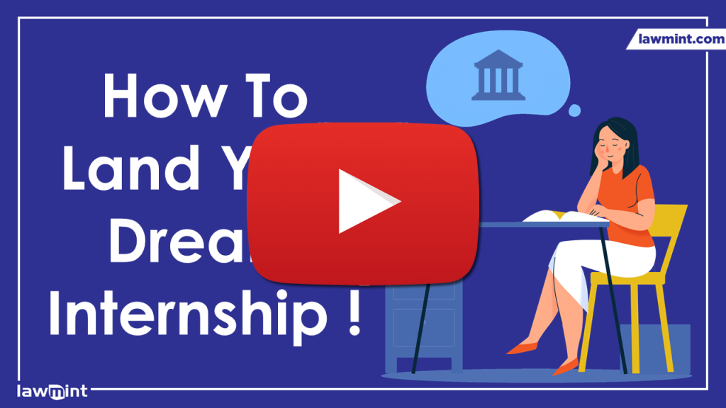 How to land your dream LLB internship in a top law firm Video series